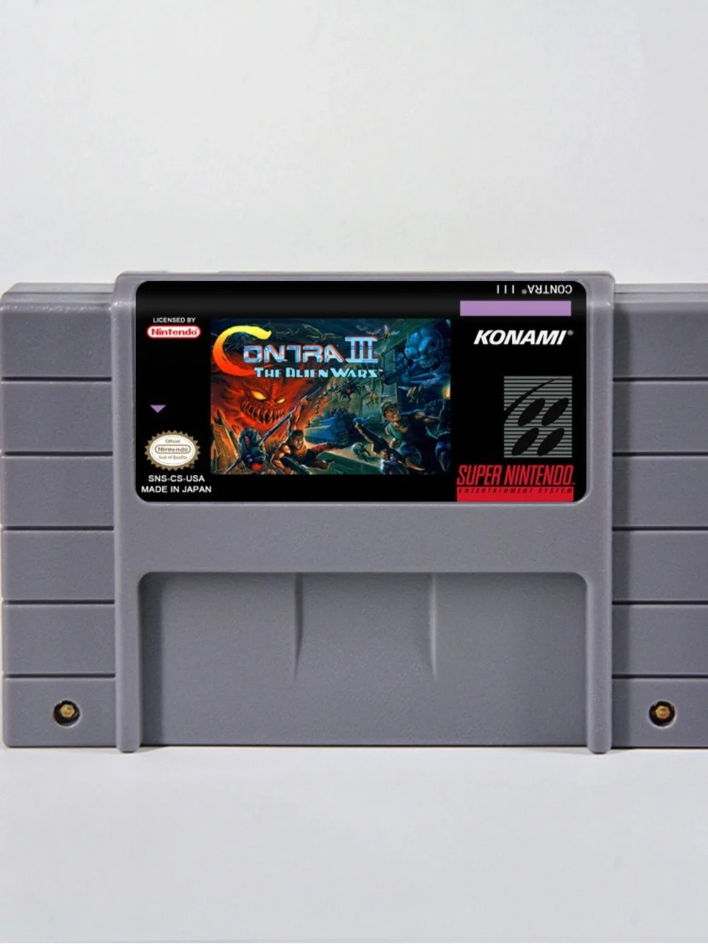 Contra III: The Alien Wars SNES USA Version